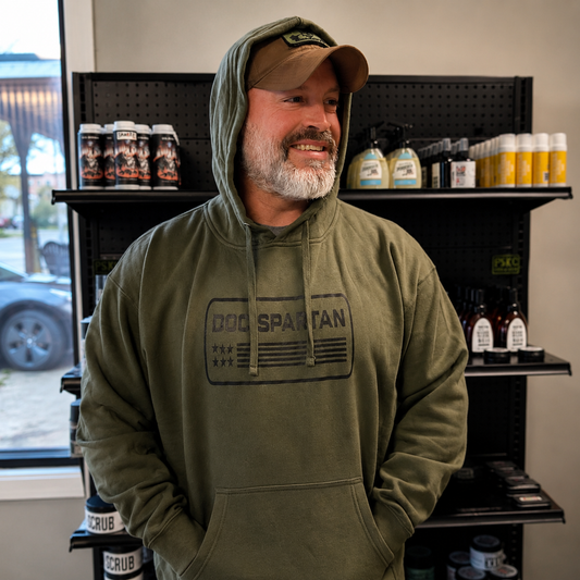 Doc Spartan Logo Hoodie