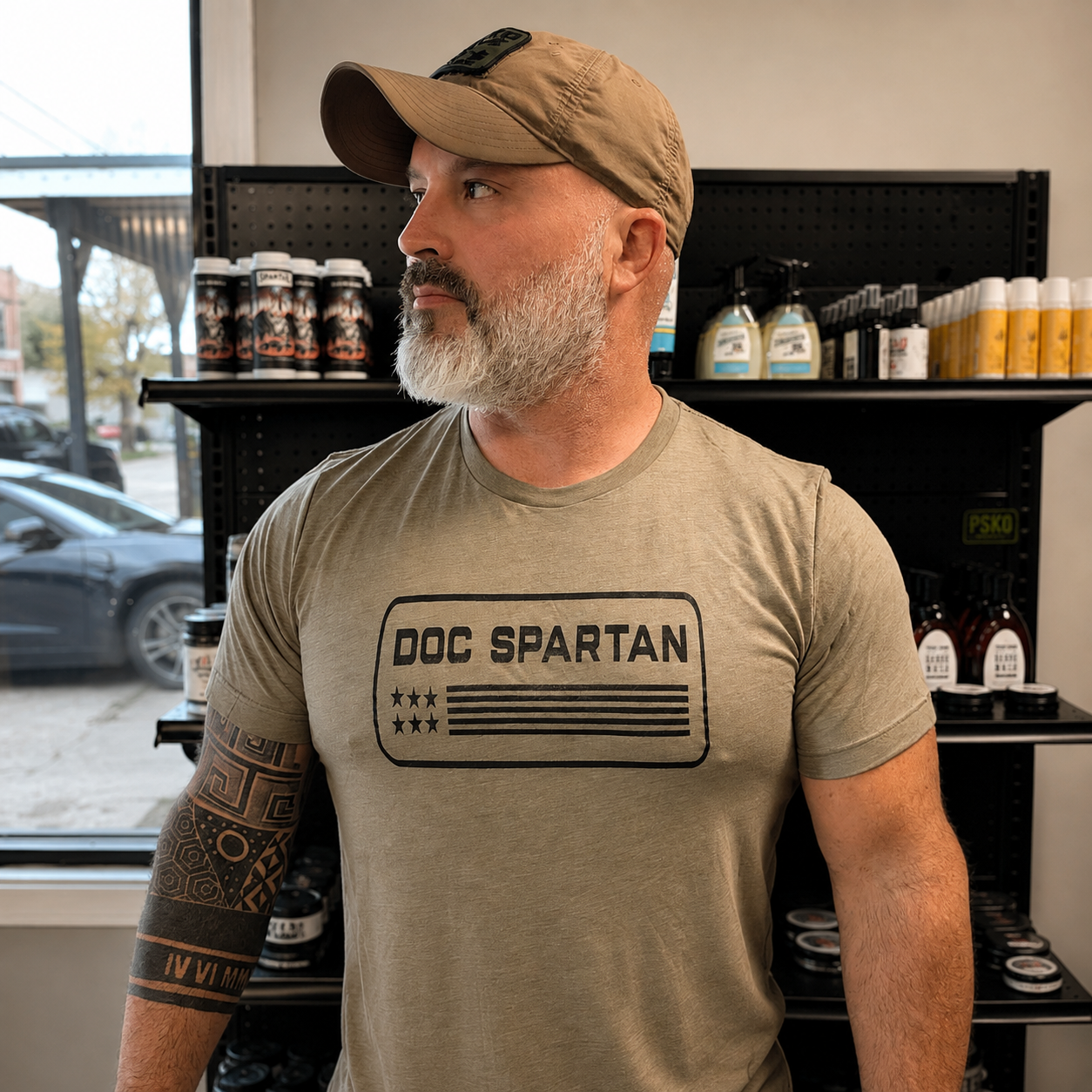 Doc Spartan Logo Tee
