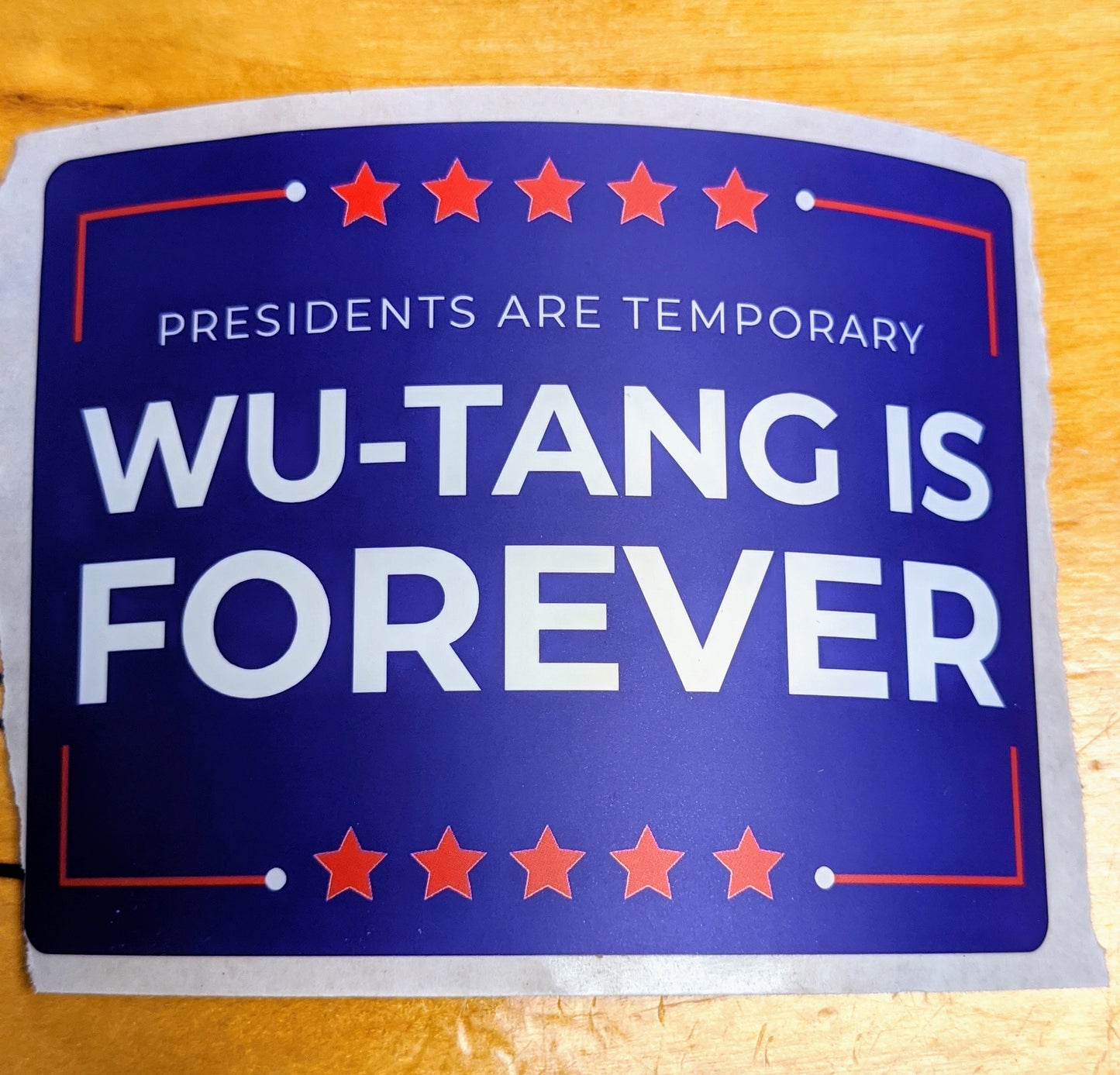 WuTang Is Forever Sticker